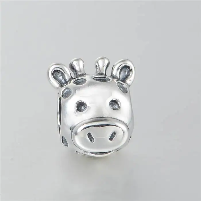 

Gorgeous Giraffe Beads Charm Beads Original 925 Sterling SilverJewelry For Women Fits Pandora Bracelets DIY Making