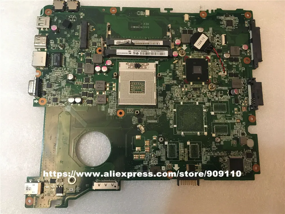 

Материнская плата yourui для ноутбука ACER E732 E732Z MBNCA06001 MB.NCA06.001 DA0ZRCMB6C1 HM55 PGA989 DDR3 100% полностью протестирована