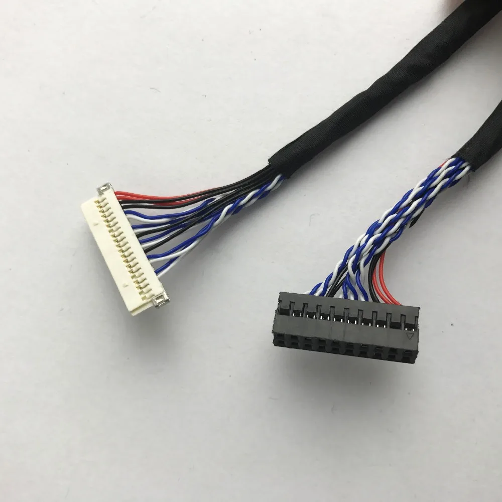 LVDS (1 ch, 8-bit) , Connector , 20 pins lvds cable for LM150X05-C3