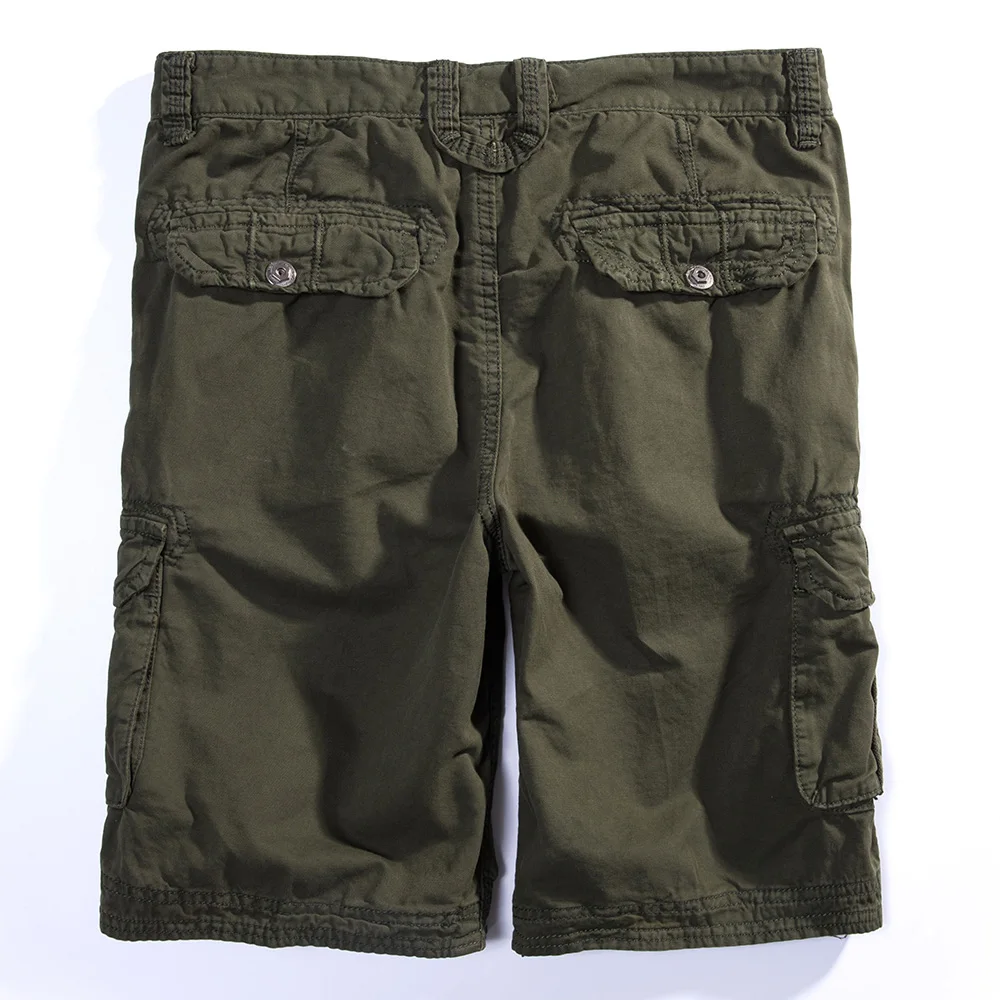 Hot Summer Shorts Men Army Green 2018 High Quality Male Military Short Masculino Fashion Casual Bermuda Trousers Plus Size 40