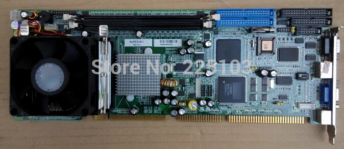 

NuPRO-841 2.0 100% OK Original ( NUPRO 841) Full-Size Industrial motherboard PICMG1.0 SBC With CPU RAM VGA LAN ( No Fan )