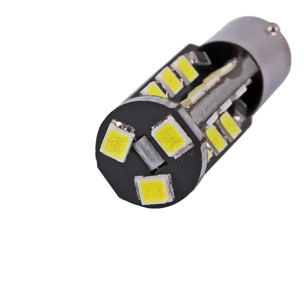 2 Stuks Canbus Ba9s Led 27smd 2835 Auto Bay9s Bax9s T4w W5W Smd Foutloos Bollen 12V Signaal Lamp kentekenplaten Klaring Lichten