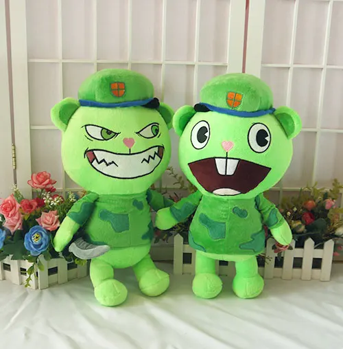 Happy Tree Friends plush dolls Anime HTF Flippy plush toys 40cm soft pillow high quality for gift