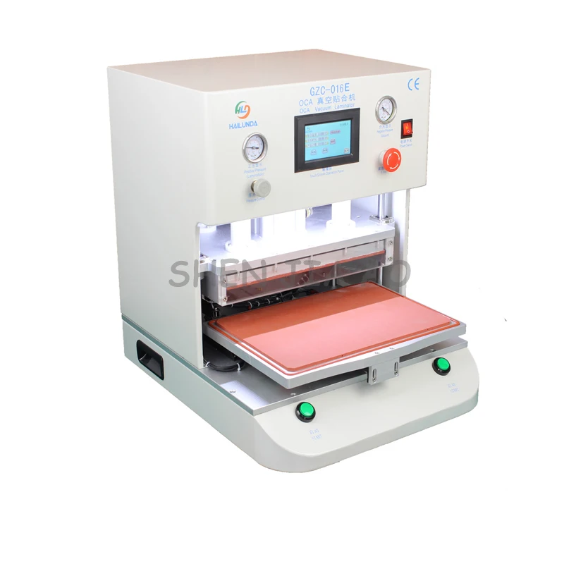 

OCA vacuum laminating machine large size mobile phone / flat paste screen repair screen press machine 220V 1200W 1PC