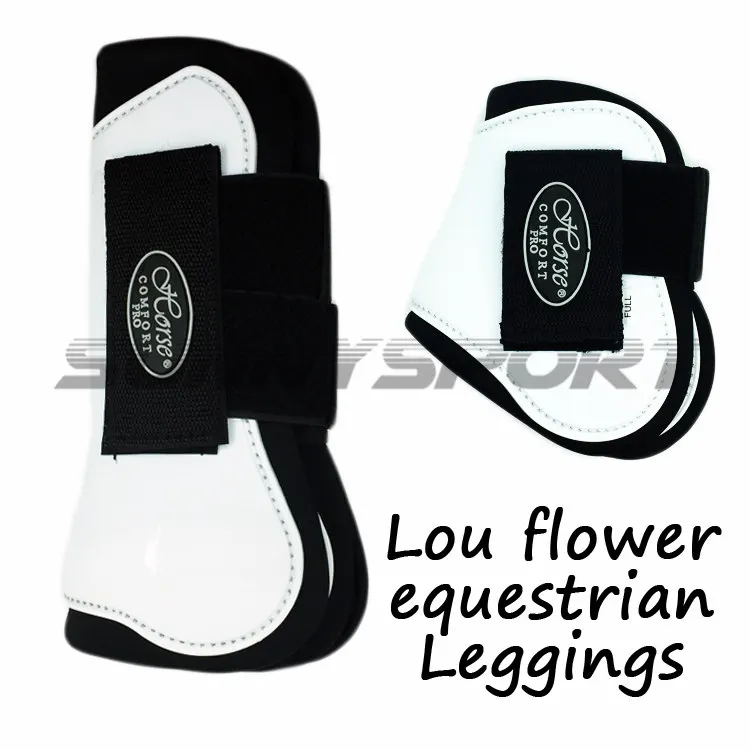 The horse with a professional Equestrian Horse Horse Leggings protective equipment before and after the horse discount