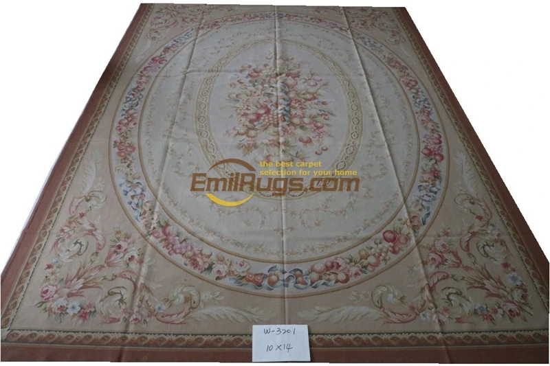 

Old French Aubusson Tapestries Hand-woven Folk Carpet Big Carpet For Living Room Rectangle Carpet Oriental Carpets