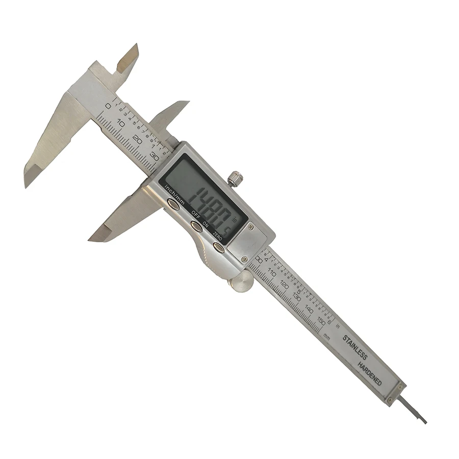 Stainless steel Caliper Digital vernier caliper  0-150MM 6 inch 0.01mm digital display electronic ruler length measuring tools