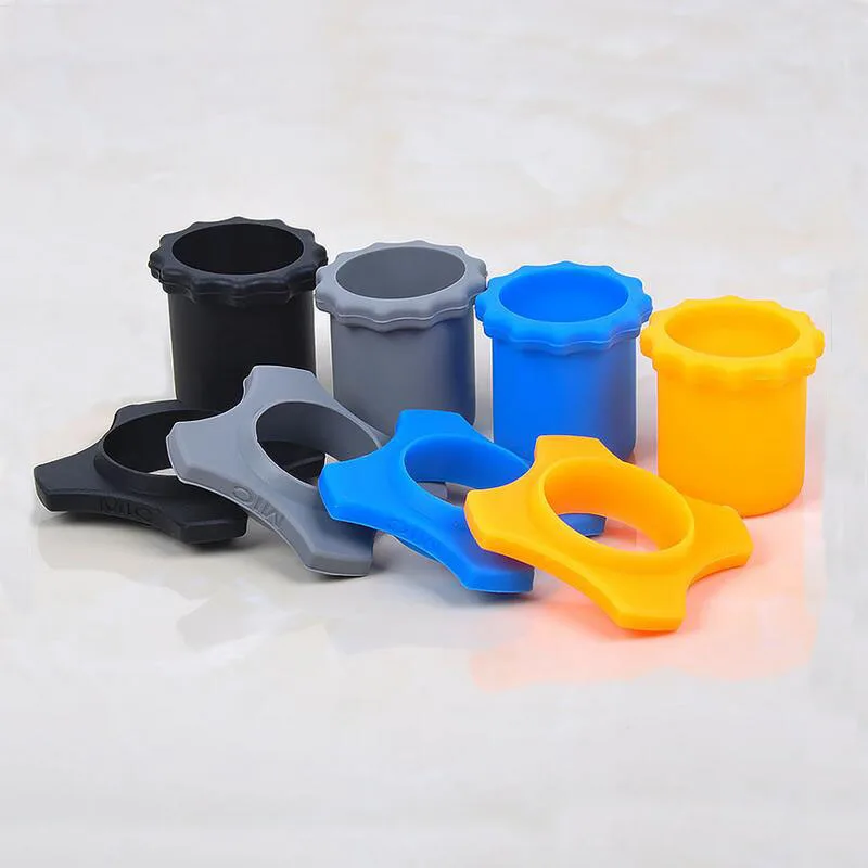 microphone soft silicone skidproof case mic anti-slip base non-skid ring KTV replacement drop resistance circle