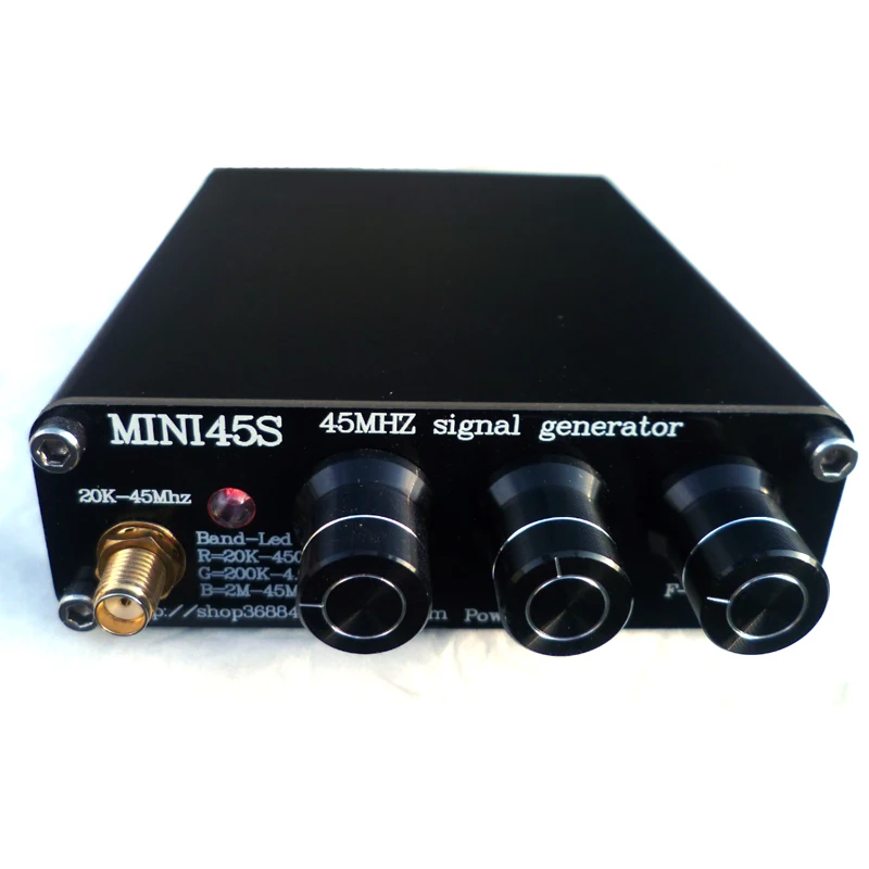 MINI45S signal generator signal source 20k-45Mhz Dc8--12V