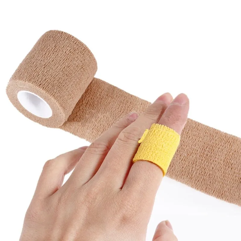 Wegwerp Non Woven Samenhangend Zelfklevende Elastische Bandage Voor Dressing Vaste Of Om Licht Compressie