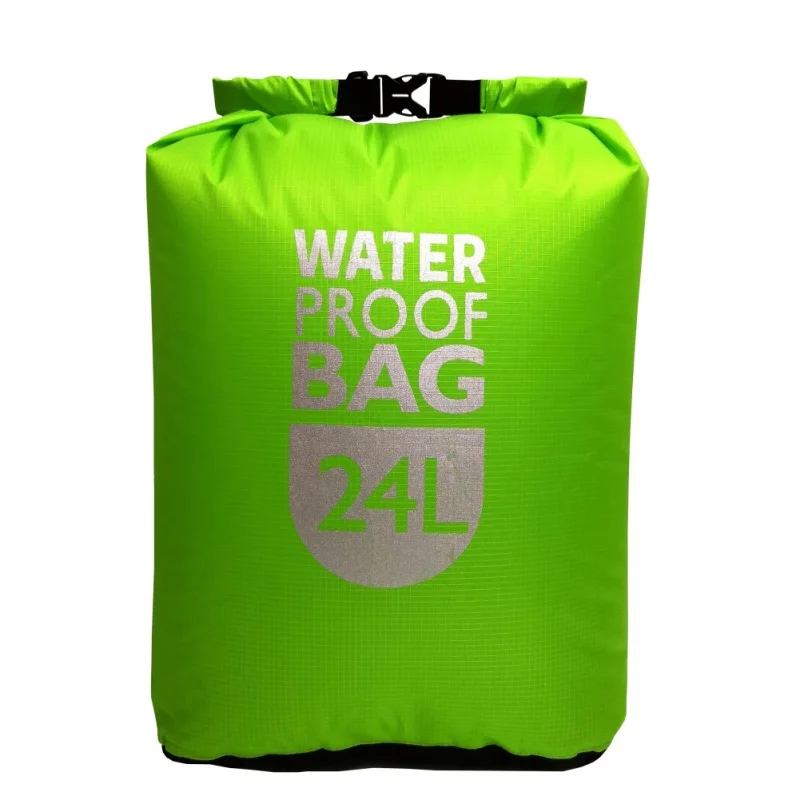 outdoor 6L12L 24L Waterproof Dry Bag Pack Sack Swimming Rafting Kayak River Trekking Floating Sailing Canoing Waterproof