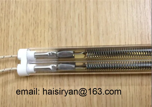 Ceramic Infrared Heating Element with White Coating Quartz Tube