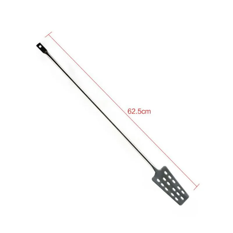 

304 Stainless Steel Wine Swizzle Stick Multifunction Bar Long Handle Wine Mixer Porous Oar Shape Brewing Tool ZA6864