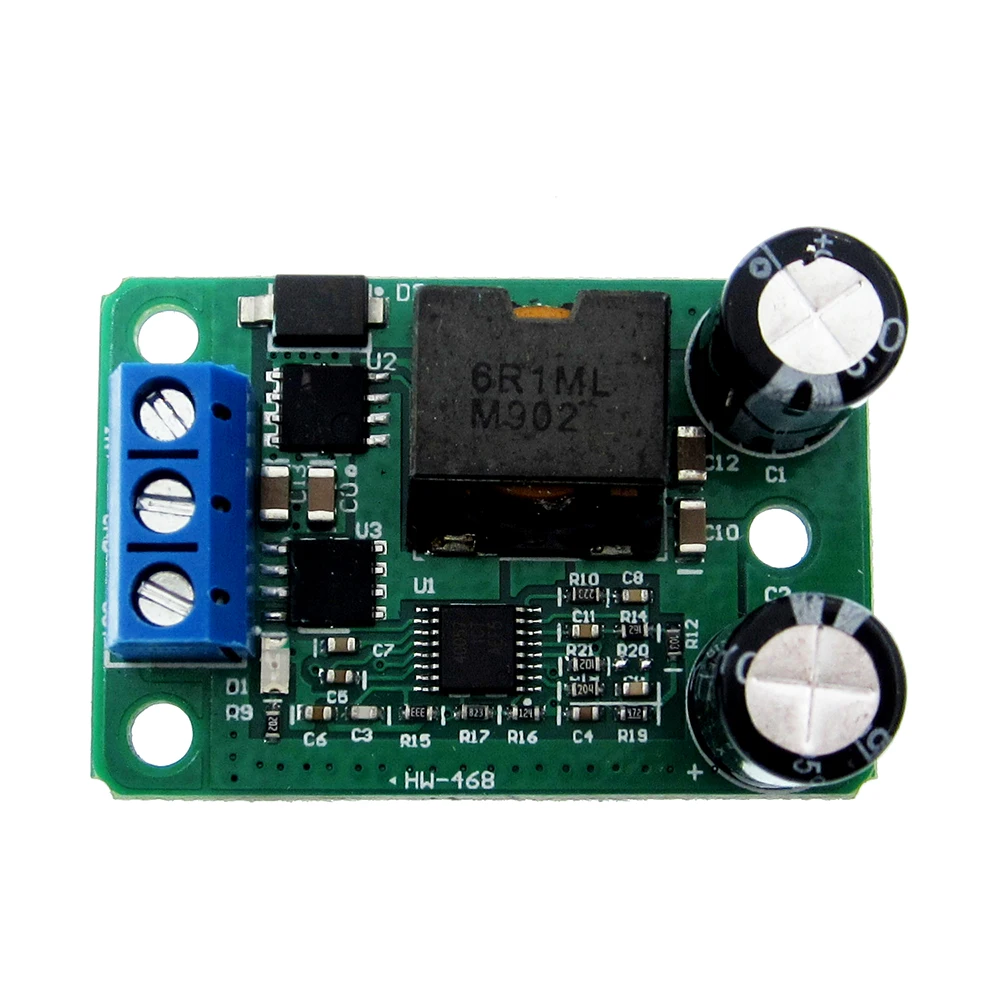 24V/12V To 5V/5A 25W DC-DC Buck Step Down Power Supply Module Synchronous Rectification Power Converter