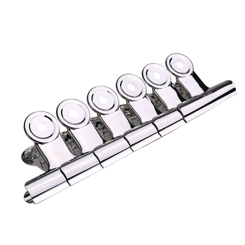 6 Stks/partij Deli 9520-9526 Kantoor Ronde Paperclips Rvs Clips Metalen Clips 19Mm-88Mm 6 Size Optioneel Groothandel