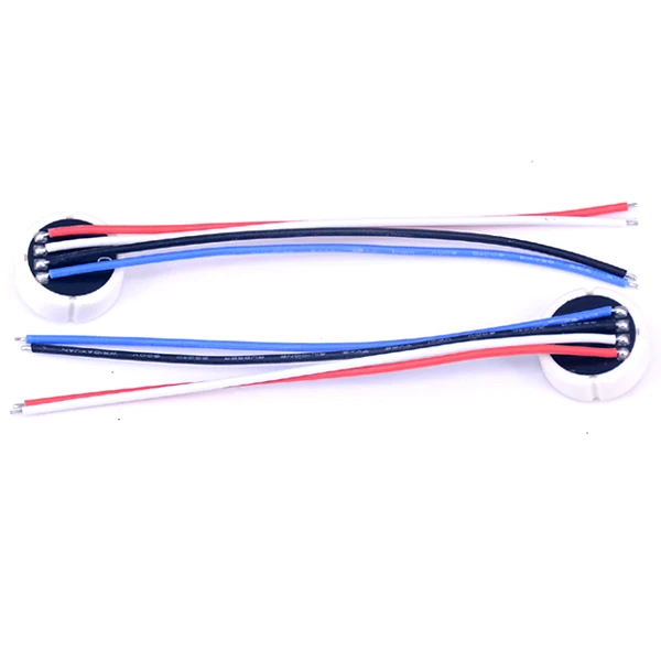 Sensor de Pressão em Cerâmica 2600bar Elemento com Cabos Soldados de 10cm 18 mm de Diâmetro 530v Potência 6.35 mm de Altura