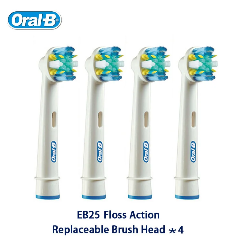 Original Oral-B Zahnbürstenkopf, austauschbare Bürstenköpfe für Oral B-Düsen, Rotationstyp, Ersatzköpfe für elektrische Zahnbürsten