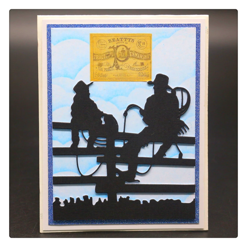 YINIS Knight Scrapbook металлические трафареты для скрапбукинга трафареты DIY CRAFPAPER альбом карты украшения тиснение папка высечка