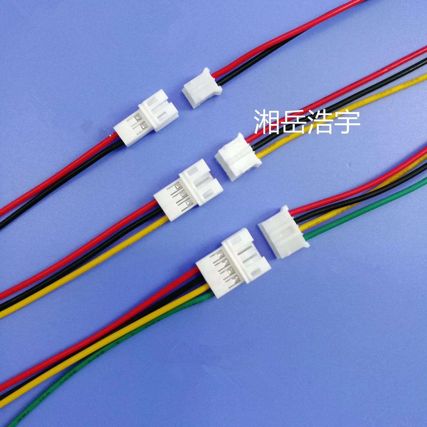 20 pares de ph 2.0mm 2pin 3pin 4pin 5pin 6pin micro conector fêmea macho fios conectores 10cm