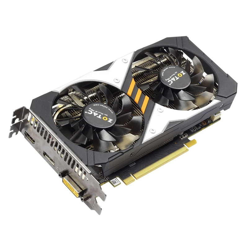 ZOTAC-tarjeta de vídeo GTX 960, 2GB, 128 bits, GDDR5, GM206, GPU Map, PCI-E para NVIDIA GeForce Original, GTX960, 2GD5, GTX 960, 2G