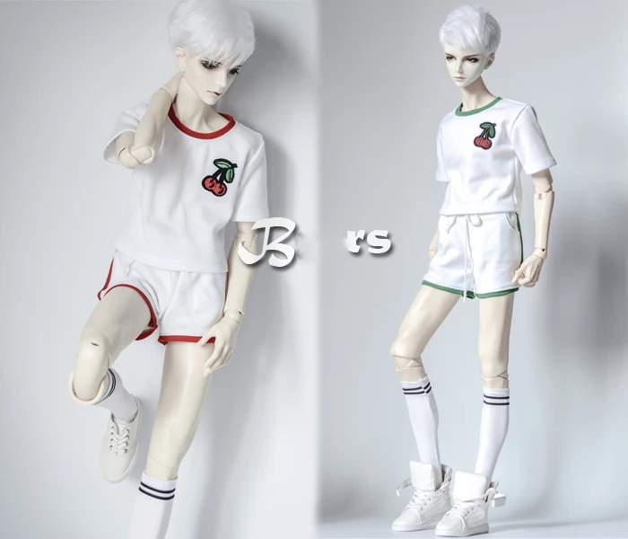 1/4 1/3 scale BJD clothes accessories T-shirt+shorts for BJD/SD SD17 SSDF Uncle doll.Not included doll,shoes,wig,and other D2649