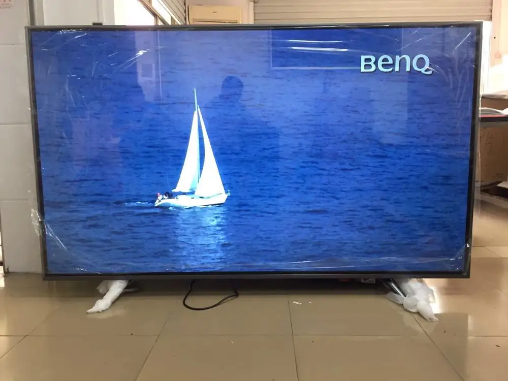 (Free Ship to Guangzhou China )smart T2 4k television TV  75 86 inch  1.5GB ram 8GB rom  android OS 7.1.1