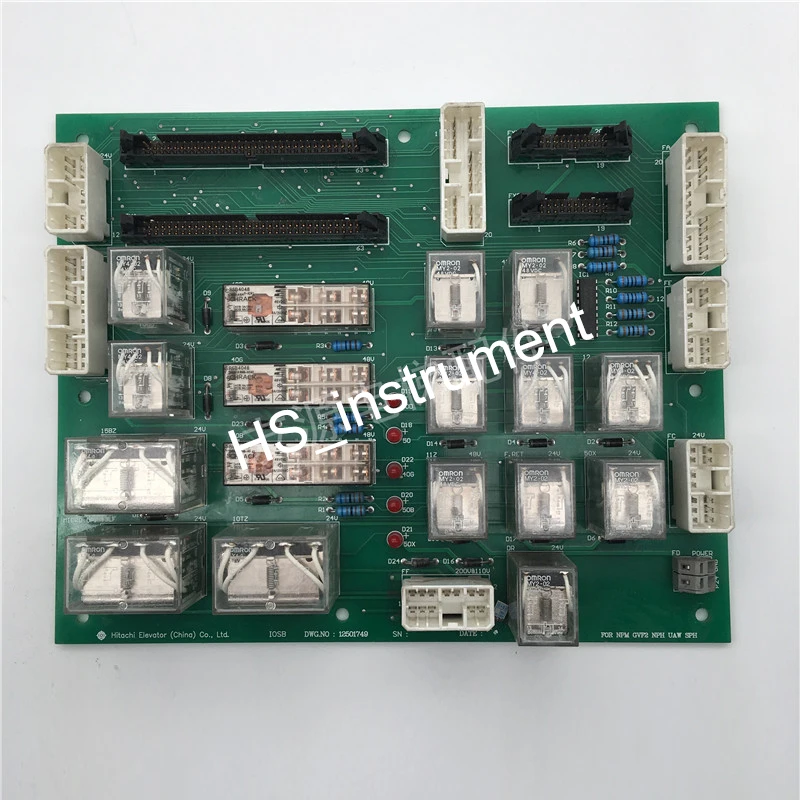 

NEW&ORIGINAL IOSB-12501749 Hichi Elevator GVF2 GVF3 NPH NPM UAX Elevator Relay Board IOSB 12501749