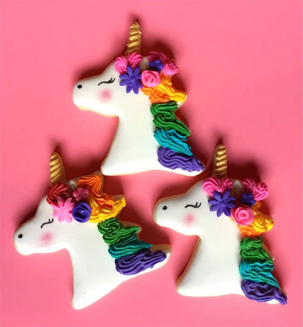 KENIAO Fantasy Unicorn Cookie Cutters