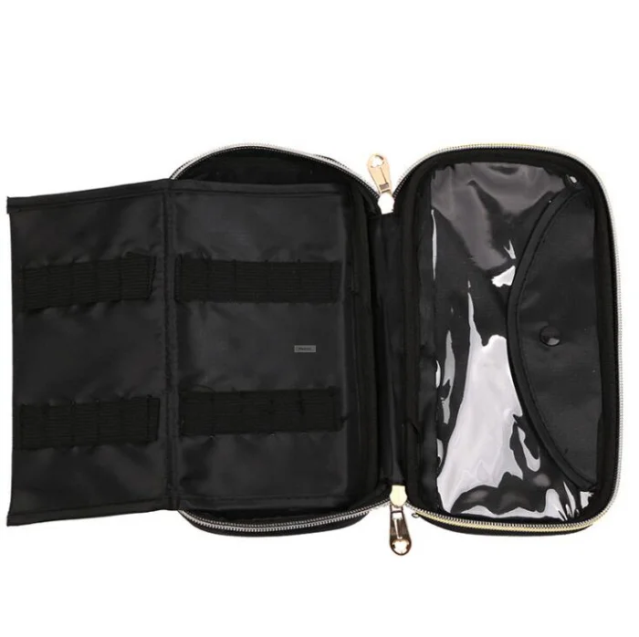 1Pc Peralatan Seni Kuku กระเป๋าแปรงแต่งเล็บปากกากรณี Multi-ฟังก์ชั่นกันน้ำ Manicurist กระเป๋าแบบพกพาอุปกรณ์แต่งเล็บ