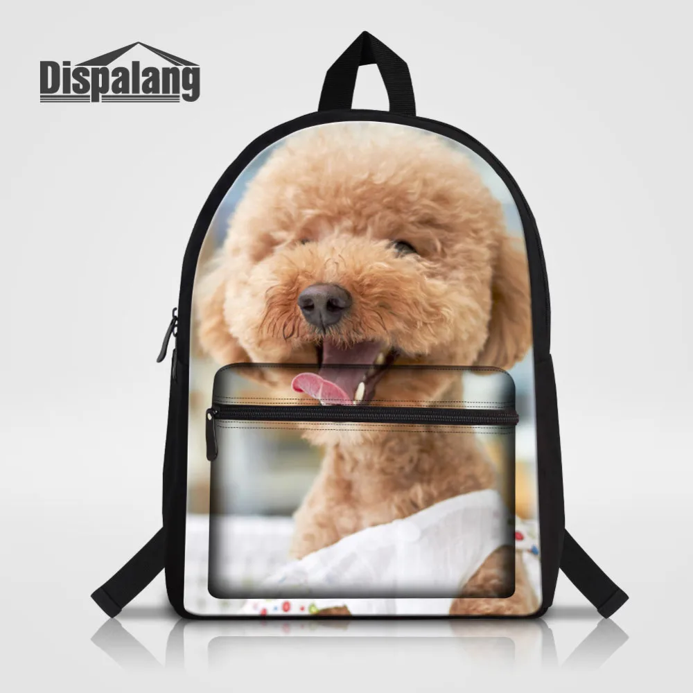 

Dispalang Men's Wome's Laptop Backpack Children School Bags Dog Animal Print Notebook Shoulder Bag High Quality Travel Backpack