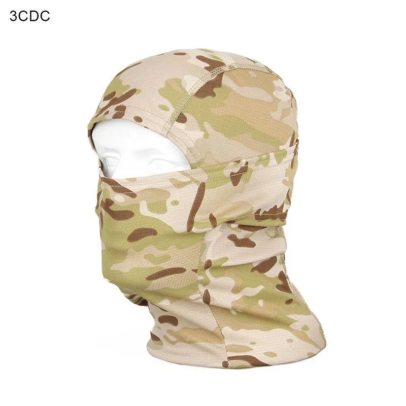 Cs Camo ejército militar máscara de camuflaje caza táctica al aire libre motocicleta esquí ciclismo proteger máscara facial completa gz 290058