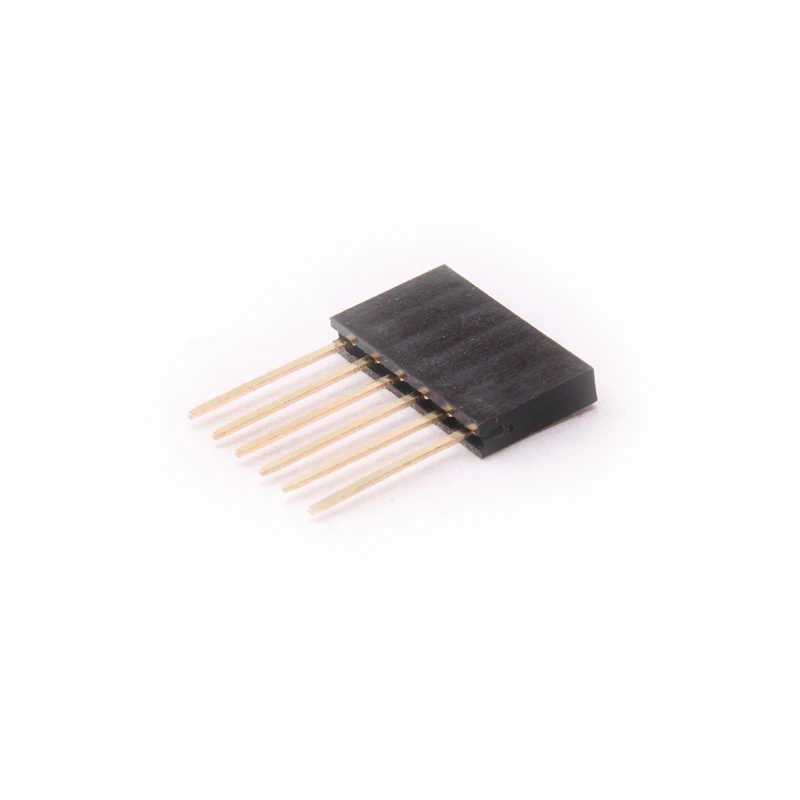 Glyduino 10 PCS PC104 6 Pins Dedicated row of mothers Row seat spacing 2.54MM for Arduino