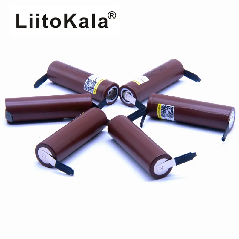 Liitokala حار hg2 18650 3000mah عالية الطاقة بطارية قابلة للشحن قوة عالية التفريغ ، 30a تيار كبير + لتقوم بها بنفسك nicke