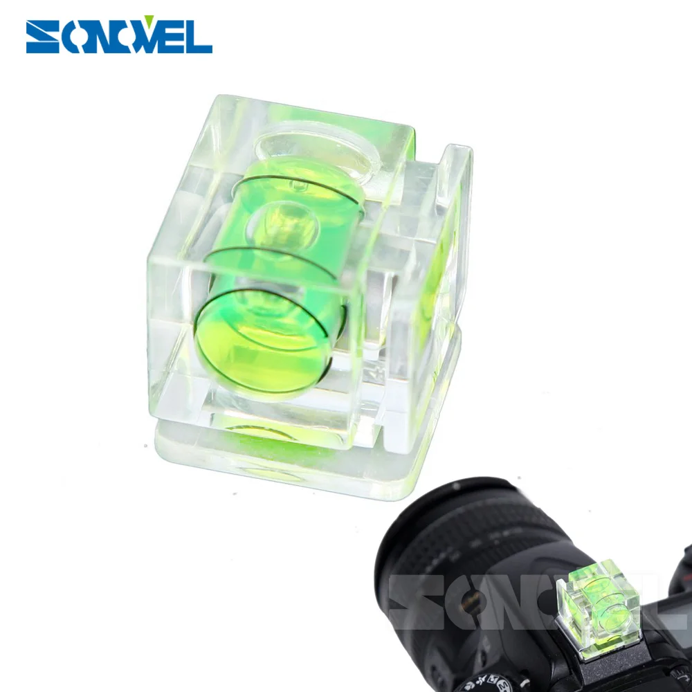 Одноосевой пузырьковый спиртовой уровень адаптер Горячий башмак для Dslr Slr камеры фотоаксессуары для CANON NIKON OLYMPUS Pentax