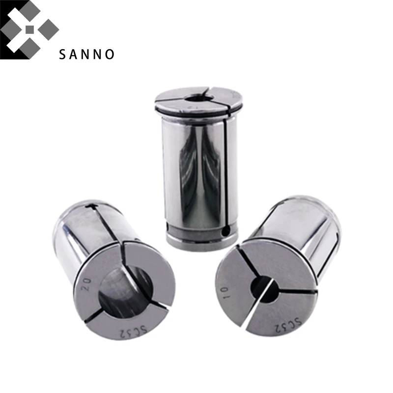 2pcs Powerful tools holder collet C32 straight shank collet for precisionpower milling chuck holder