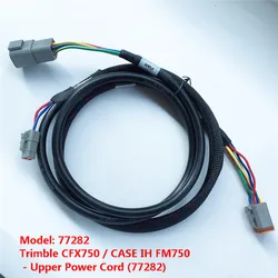 Trimble GPS CFX750 77282 CASE FM750 Upper Power Cord (77282),cable for a CFX-750 FM-750 display ,trimble GNSS power data cable