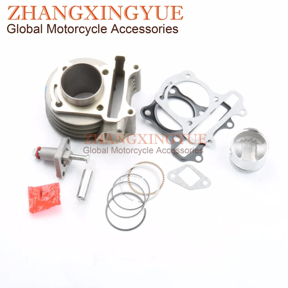 47mm Big Bore Cylinder Kit & Tensioner for kymco agility 50 GY6 50cc Upgrade to 80cc 139QMB 139QMA 4T