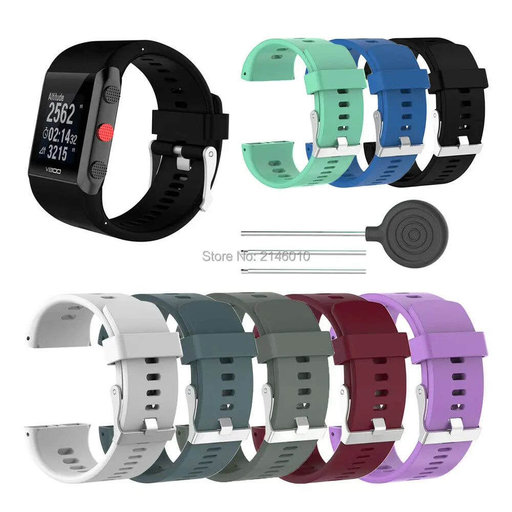 For Polar V800 Silicone Replacement Wrist Band Strap Sport Fitness Watch Men Women Watchbands