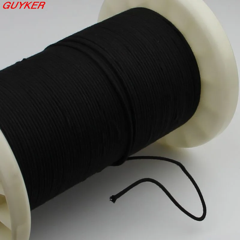 Vintage Style tinned Cloth Push Back Guitar Wire $1 per meter - BLACK
