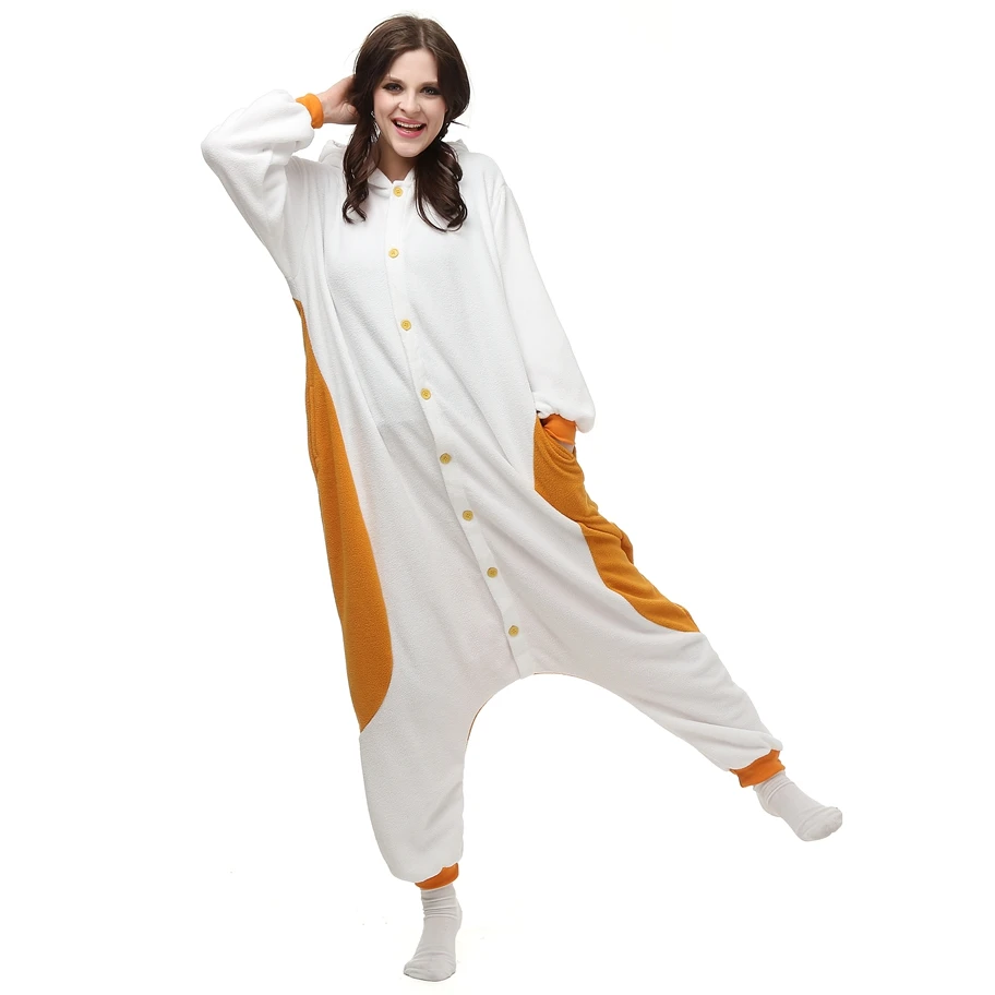 Kigurumi pijama de animales de hámster dorado para adultos, disfraz de Cosplay de dibujos animados para Halloween, fiesta de Carnaval