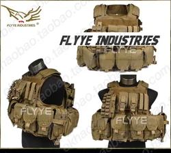 FLYYE  RAV Tactical Vest Kit Heavy Tactical M Khaki FY-VT-M007