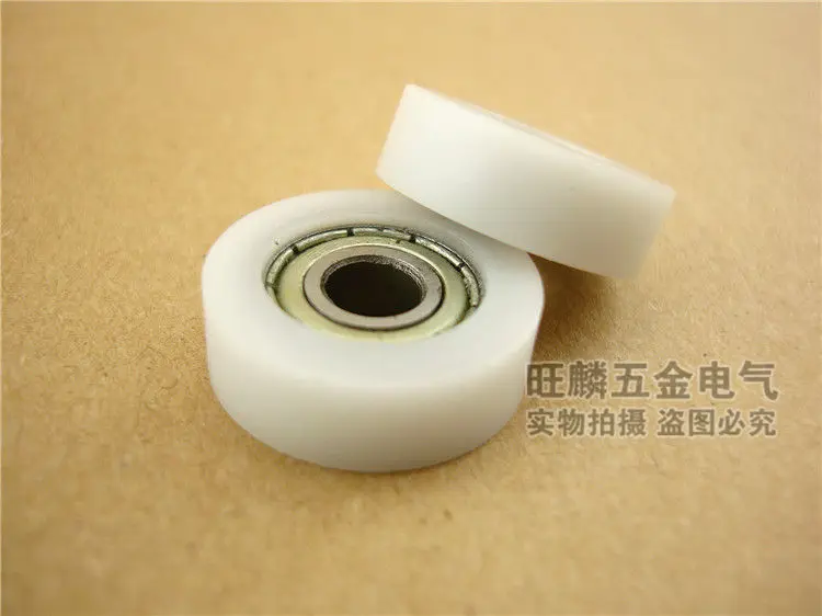 Free Shipping (10 PCS)  6x22x7 mm) Nylon PLasticBall Bearing