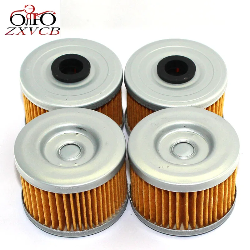 4PCS FOR Kawasaki KLX 250 S 2012-2014 KLX250 S KLX300 R KLX450 R KSF450 B KFX450 R motorcycle Oil Filter