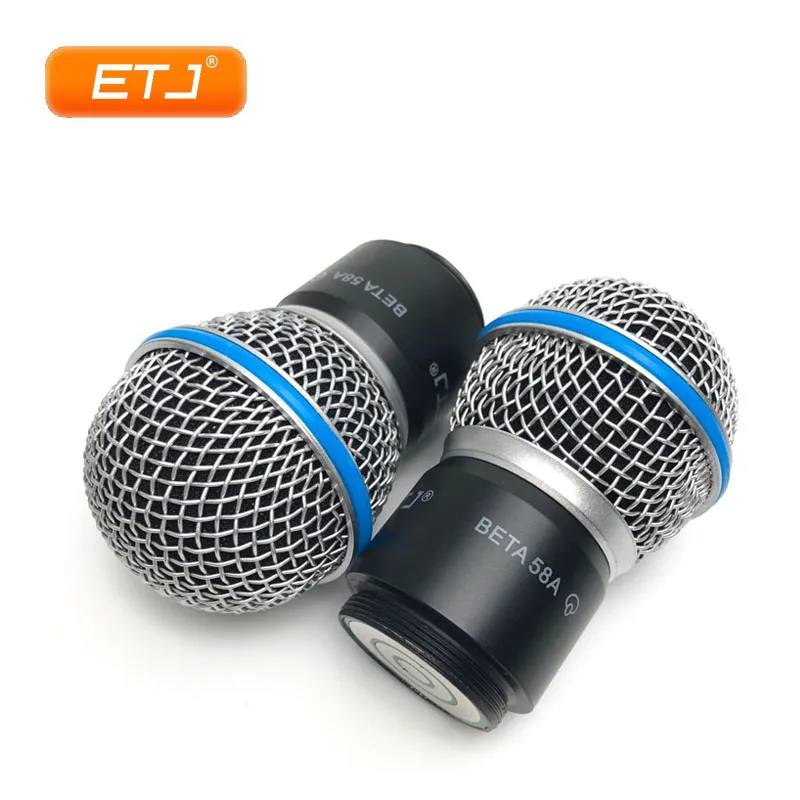 Beta58A SLX PGX testina per microfono Wireless con capsula Dynamic Cartrdge Core BETA58 Microfone di ricambio marca ETJ