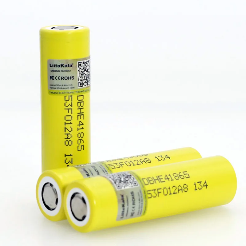 Liitokala New Original HE4 2500mAh Li-lon Battery 18650 3.7V Power Rechargeable batteries