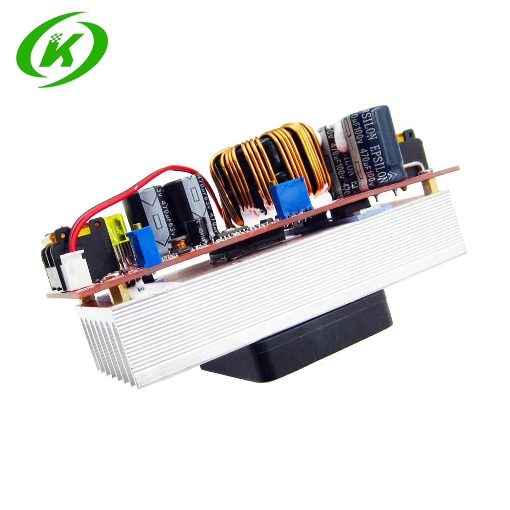 1500W 30A Step Up Module DC-DC Power Boost Converter Constant Power Supply Module 10V-60V to 12V-90V LED Boost Module With Fan