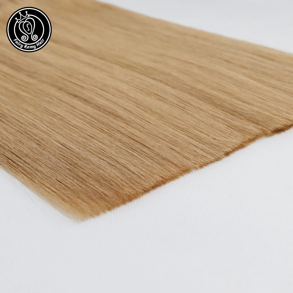 Fee Remy Haar doppelt gezeichnet 14 "16" 18 "20" 22 "24" 100% remy natürliche europäische Echthaar Bündel Schuss verlängerungen weben 100g/pc