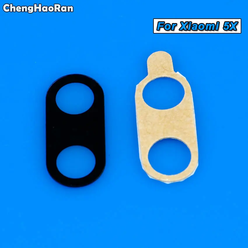 ChengHaoRan для Xiaomi Mi 4 4C 5 Plus 5X 6 6X 8 Lite 8SE Mix 2s Max 2 3 задняя камера стеклянная крышка объектива с клейкой наклейкой