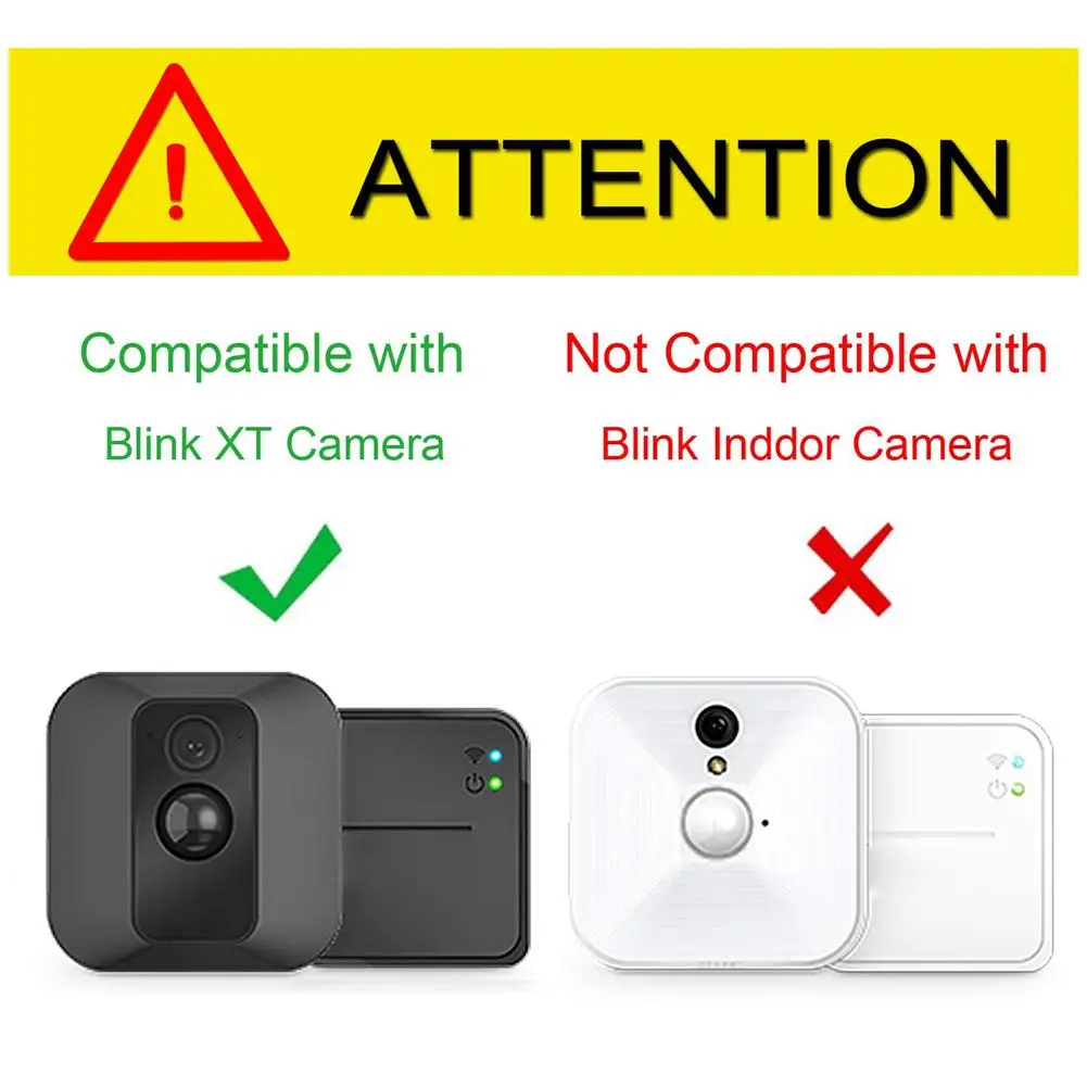 Silicone Skin Case Cover for Blink XT Security Camera Protector