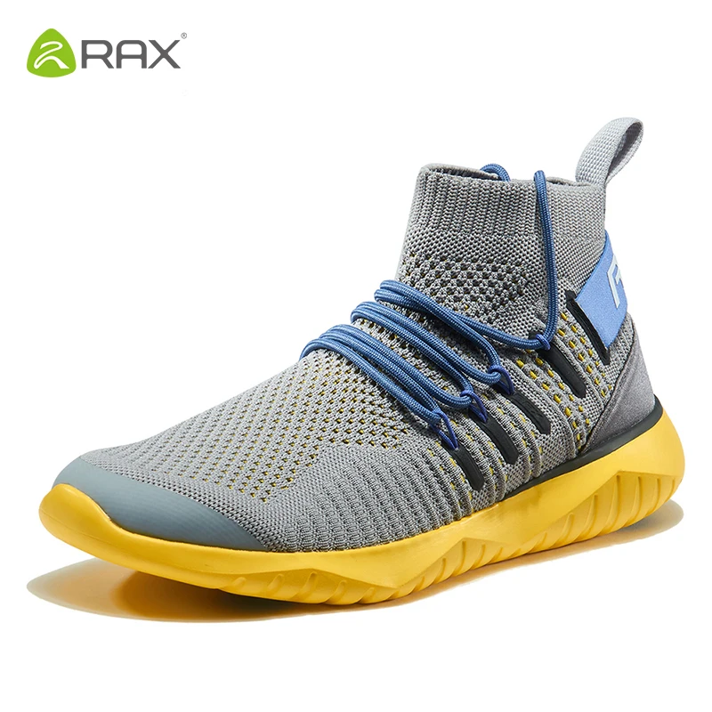 Rax men Outdoor Running Shoes Breathable Sports Sneakers for Women Light Gym Running Shoes Female 2019 New Style Tourism Shoes